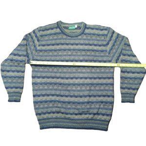 Heinz Healey blue cotton sweater long sleeves Size medium